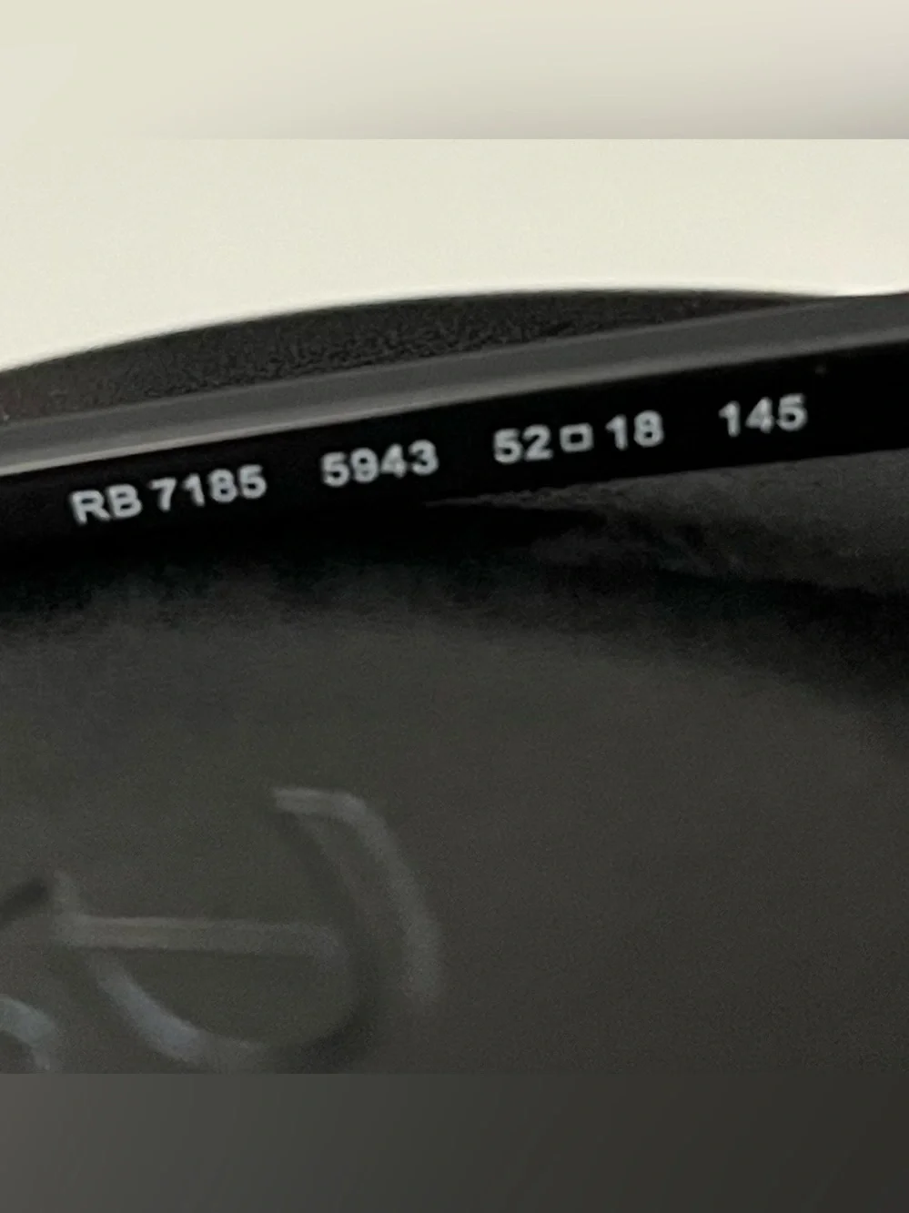 RayBan RB7185 Polarized Eyeglasses with Transparent frame UNISEX